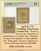 April 25, 1776  10 Shillings Pennsylvania Colonial Note ~ PMG VF25 ~ #CL-009