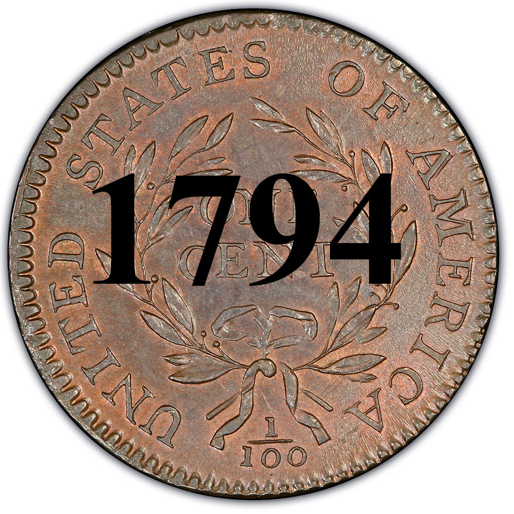 1794 Liberty Cap Large Cent Value