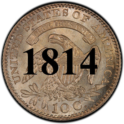 1814 Capped Bust Dime , 