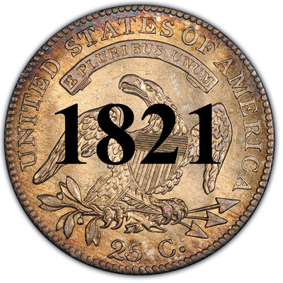 1821 Capped Bust Quarter