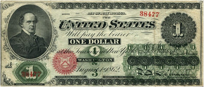1862 $1 