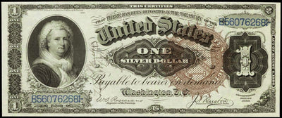 1886 $1 