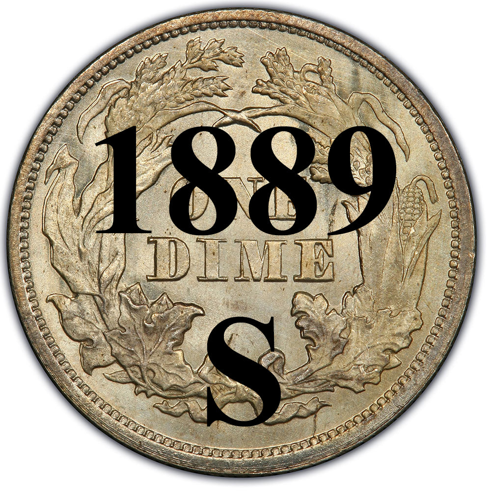 Fashion 1889 s dime