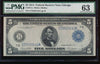 1914 $5 "Lincoln" Blue Seal Federal Reserve Note