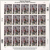 2002 American Heroes "9/11 First Responders" Stamp Sheet