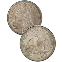 1871 Seated Liberty Dollar