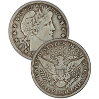 1892-S Barber Half Dollar