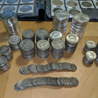 ESTATE LOT ~ Silver Coins Old Collection Silver Bullion US 90% ~ Own A Part of this Collection