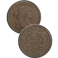 1806 Draped Bust Half Cent