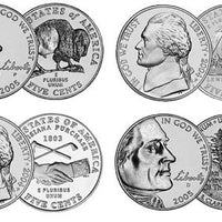 2004-2005 "Lewis & Clark Westward Journey" Uncirculated Jefferson Nickels