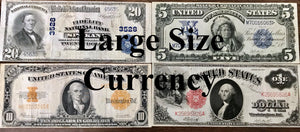 Large Size Currency