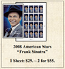 2008 American Stars “Frank Sinatra” Stamp Sheet