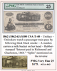 1862 (1862-63) $100 CSA T-40 ~ Confederate Currency ~ PMG Very Fine 25 ~ #CSA-043