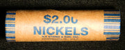 ~ ESTATE SALE ~ Two Dollar Buffalo Nickel Coin Full Roll - Old US Coin Lot ~ FULL DATE