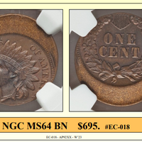 (1865-1909) Undated Indian head Cent Struck 25% Off Center Coin Error! #EC-018