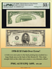 1950-B $5 Fold-Over Currency Error #PE-289