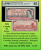 1954 Canada $2  ~ World Currency ~ PMG Gem Unc. 65 EPQ  ~ #W-007