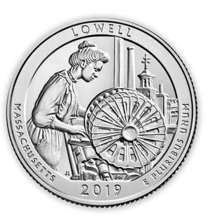 2019 "W" West Point National Park Quarters , Uncirculated