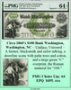 Circa 1860's $100 Bank Washington, Washington NC Obsolete Currency ~ PMG UNC64 ~ #014