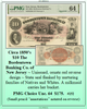 Circa 1850’s $10 The  Bordentown  Banking Co. of  New Jersey #152