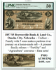 1857 $5 Brownsville Bank & Land Co., Omaha City, Nebraska #159
