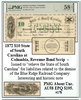 1872 $10 State of South  Carolina at Columbia, Revenue Bond Scrip #178