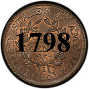 1798 Draped Bust Large Cent