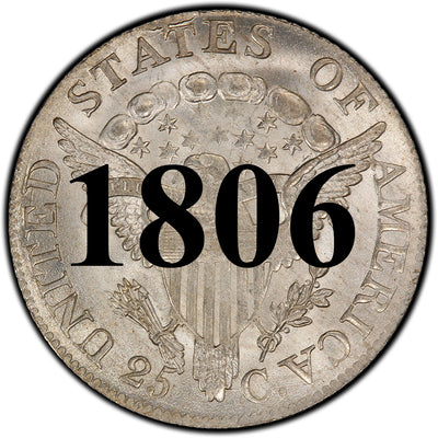 1806 Draped Bust Quarter