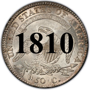 1810 Capped Bust Half Dollar