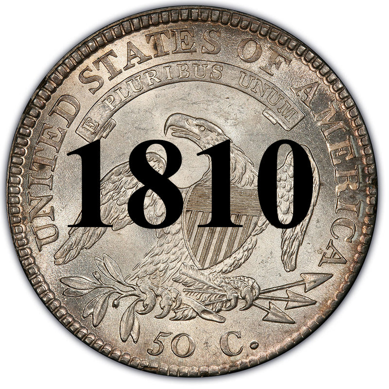 1810 Capped Bust Half Dollar | Palm Island