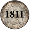 1811 Capped Bust Half Dollar