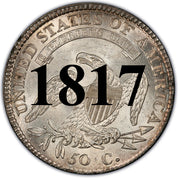 1817 capped Bust Half Dollar