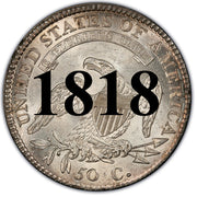 1818 capped Bust Half Dollar