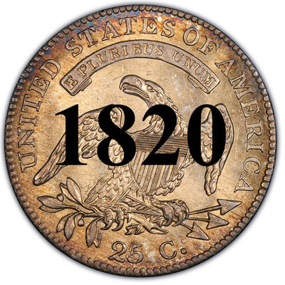 1820 Capped Bust Quarter