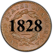 1828 Coronet Matron Head Large Cent