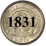 1830 Bust Half Dime