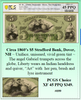 Circa 1860's $5 Strafford Bank, Dover, NH #099