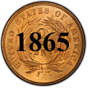1865 Two Cent Piece
