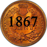 1867 Indian Head Cent