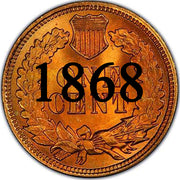 1868 Indian Head Cent