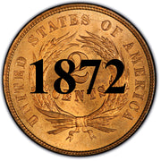 1872 Two Cent Piece