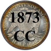 1873-CC Seated Liberty Half Dollar