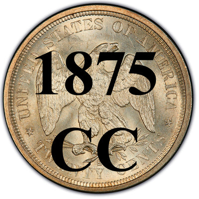 1875-CC Twenty Cent
