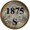 1875-S Seated Liberty Half Dollar