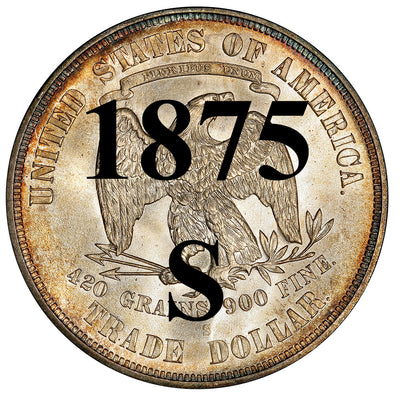 1875-S Trade Dollar