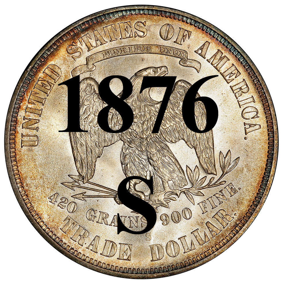 1876-S Trade Dollar