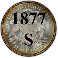 1877-S Seated Liberty Half Dollar