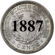 1887 Liberty Nickel