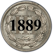 1889 Three Cent Nickel