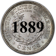 1889 Liberty Nickel